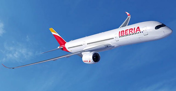 La compagnie aérienne Iberia utilisera dès le mois prochain un Airbus A350-900 sur trois de ses dix vols par semaine entre Madri