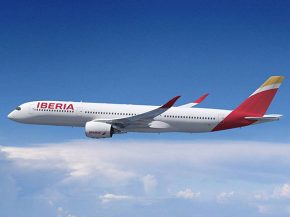 La compagnie aérienne Iberia a inauguré samedi son premier vol intercontinental en Airbus A350-900, entre Madrid et New York.

