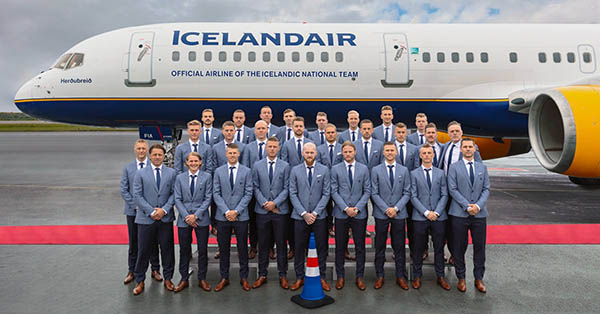 Coupe du monde : l’équipe d’Islande sur Icelandair bien sur 114 Air Journal