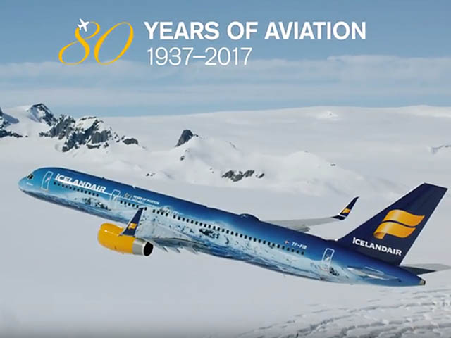 Icelandair : un glacier sur les flancs de l’avion (vidéo) 120 Air Journal