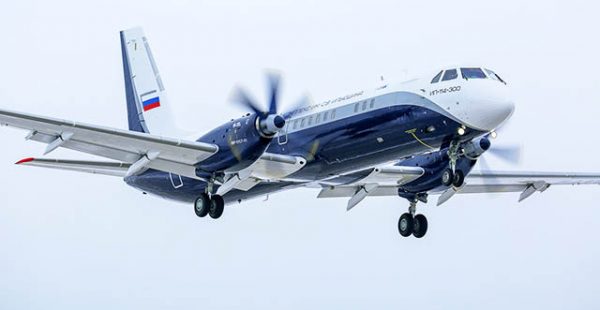 
United Aircraft Corporation (UAC) a opéré mercredi le vol inaugural de son nouvel avion turbopropulsé Ilyushin IL-114-300, apr