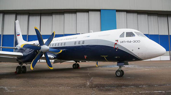 Turboprop : première sortie pour l’Ilyushin IL-114-300 1 Air Journal