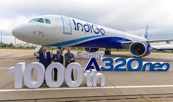 Le 1000eme Airbus de la famille A320neo part en Inde 1 Air Journal