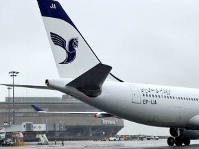 La compagnie aérienne Iran Air a revu à la baisse les capacités déployées cet hiver entre Téhéran et Paris, un axe suspendu
