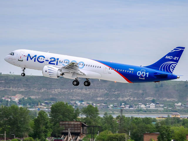 Russie : vol inaugural réussi pour le MC-21 (vidéos) 25 Air Journal