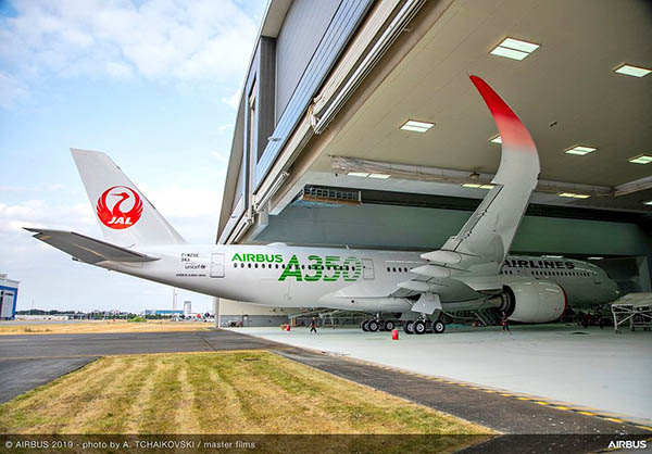 A350 de Japan Airlines, Airbus pour Air Tanzania et Rugby Seven sur A380 Emirates 106 Air Journal