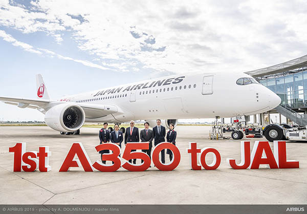 Airbus : 1er A350 pour Japan Airlines, rumeurs et un albatros 42 Air Journal