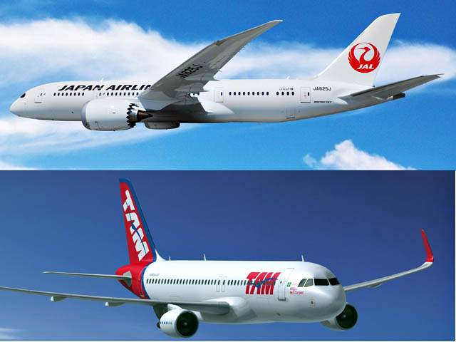 air-journal_Japan Airlines TAM Airlines