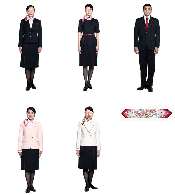 Nouveaux uniformes pour Japan Airlines 3 Air Journal