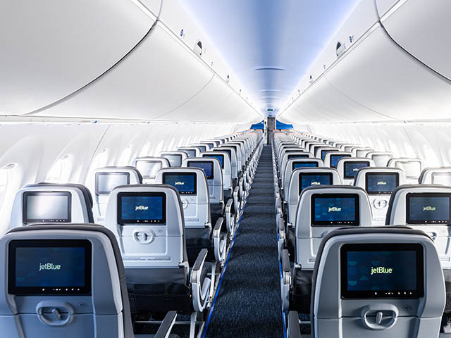 JetBlue Airways : partenariat avec American Airlines et cabines des A220 143 Air Journal
