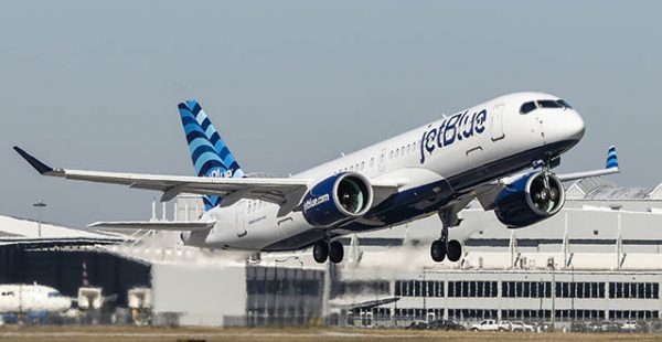 
Le premier Airbus A220-300 de la low cost JetBlue Airways a effectué son vol inaugural tout comme le premier A321neo&n