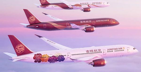 La compagnie aérienne Juneyao Airlines a ouvert à la réservation quatre nouvelles liaisons européennes au départ de Shanghai,