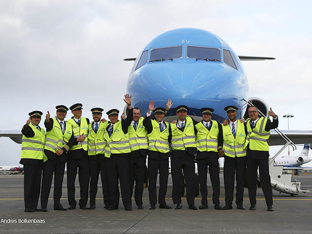 KLM dit adieu à ses Fokker (photos, vidéo) 20 Air Journal