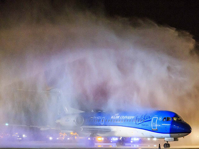 KLM dit adieu à ses Fokker (photos, vidéo) 22 Air Journal