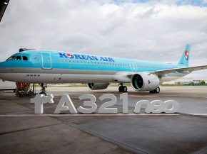 
La compagnie aérienne  Korean Air est devenu un nouvel opérateur de l’A321neo, suite à la   récente livraison&nb