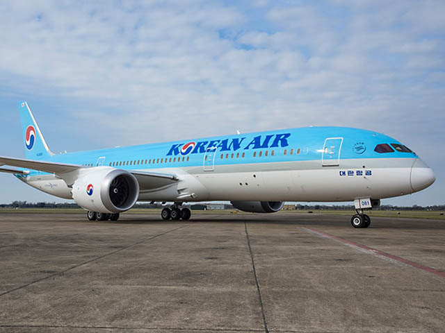 Korean Air reçoit son premier 787-9 Dreamliner 130 Air Journal