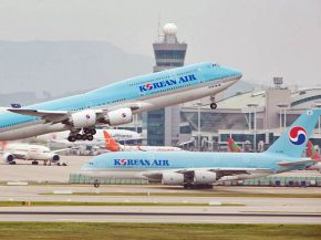 La compagnie aérienne Korean Air proposera cet été huit vols par semaine entre Séoul et Paris, sept en Airbus A380 et le derni