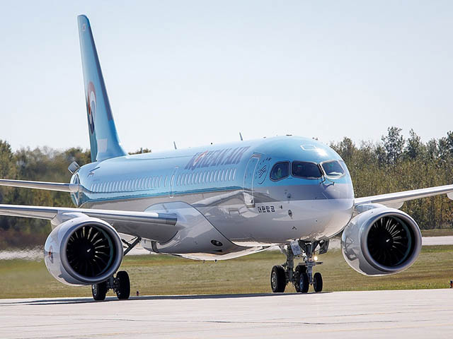 Le CS300 et la Premium entrent en service chez Korean Air 107 Air Journal