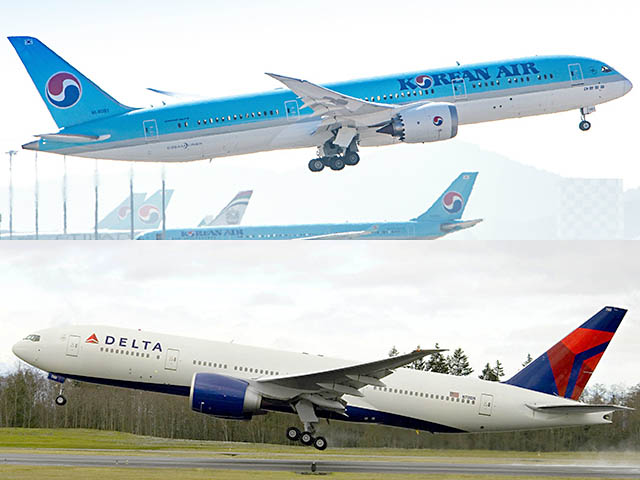 Séoul : Korean Air vers Boston, Delta depuis Minneapolis 64 Air Journal