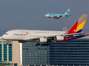 
La société-mère de la compagnie aérienne Korean Air se dit prête à étudier un rachat de sa rivale Asiana Airlines, suite a