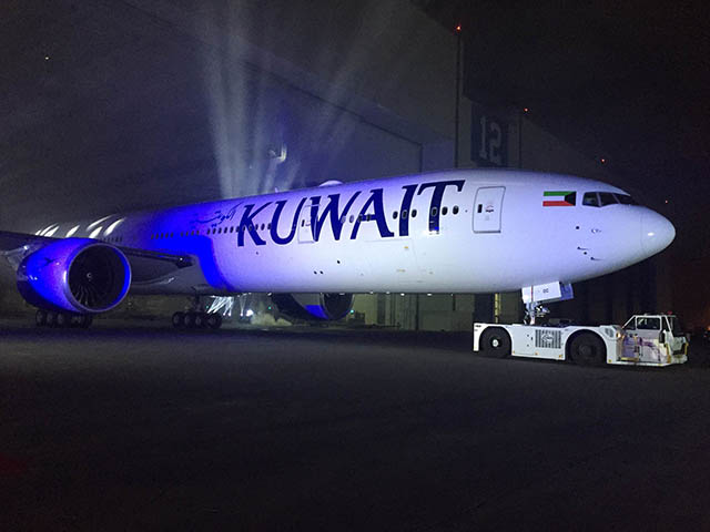 Kuwait Airways pose son premier 777-300ER à New York 21 Air Journal