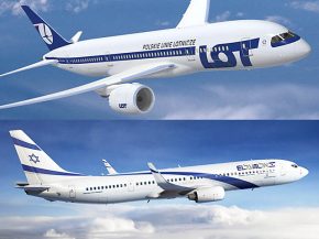 Les compagnies aériennes LOT Polish Airlines et El Al ont signé un accord de partage de codes, portant sur des routes entre Isra