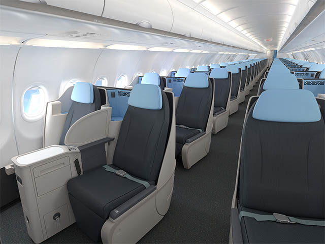 Promotion : 1 400€ A/R Paris-New York en classe Affaires sur La Compagnie 34 Air Journal