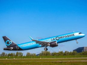 
La compagnie aérienne 100% classe Affaires La Compagnie Boutique Airline a mis en place trois vols spéciaux entre Paris et New 