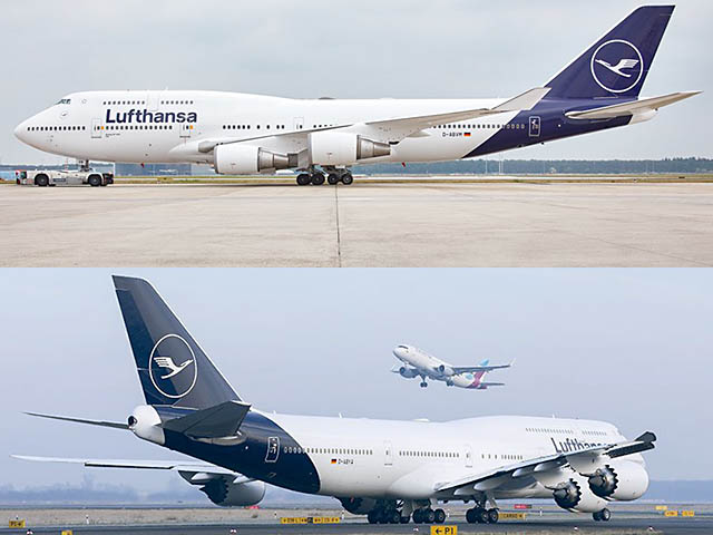 Lufthansa change de bleu sur le 747 41 Air Journal