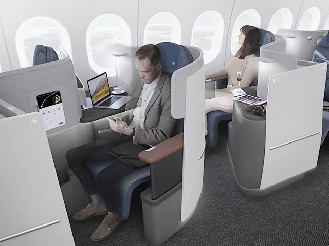 Lufthansa : la nouvelle classe Affaires dans les A350 et 787 30 Air Journal