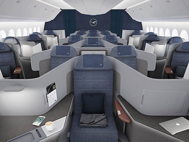 Lufthansa : premières images de la cabine du 777X 190 Air Journal