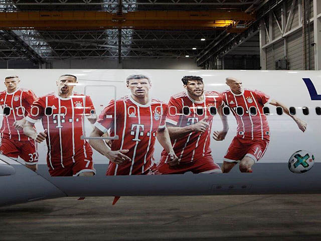 L’A340 du Bayern Munich se refait une beauté 2 Air Journal