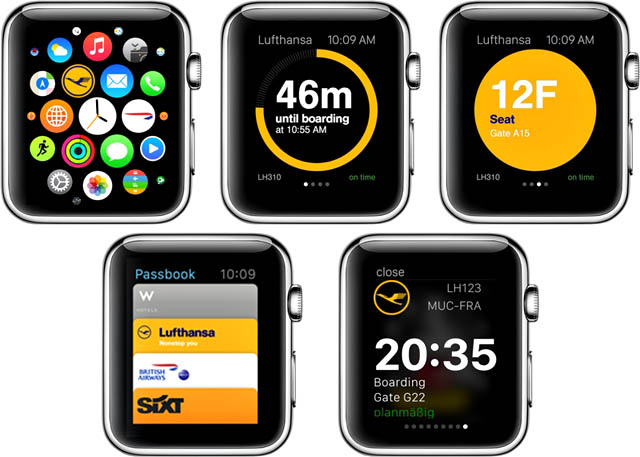 Applewatch Lufthansa
