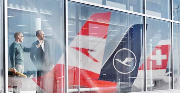 Les compagnies aériennes du groupe allemand Lufthansa, Swiss International Airlines et Austrian Airlines continuent d’opérer d
