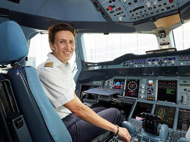 Trente ans de femmes pilotes chez Lufthansa 27 Air Journal
