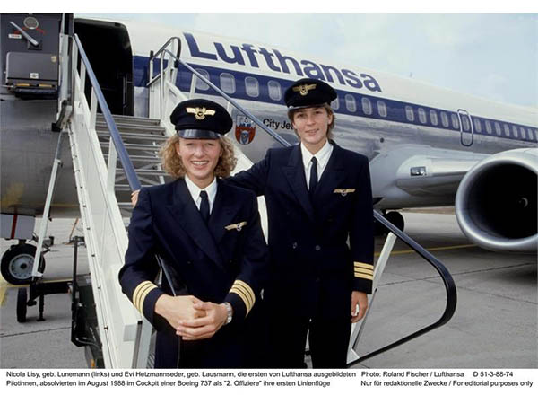 Trente ans de femmes pilotes chez Lufthansa 27 Air Journal