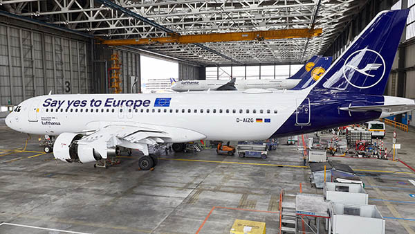 Lufthansa en campagne pour l’Europe 96 Air Journal