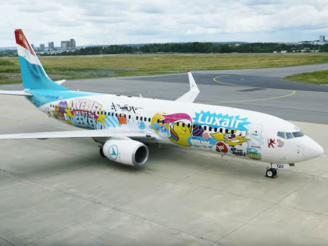 Livrées spéciales : Luxair, Sumo et l’art de voyager (vidéo) 1 Air Journal