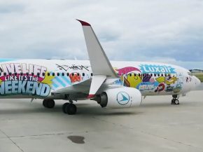 La compagnie aérienne Luxair s’associe à l’artiste luxembourgeois Sumo pour
célébrer l’art de voyager via deux livrées