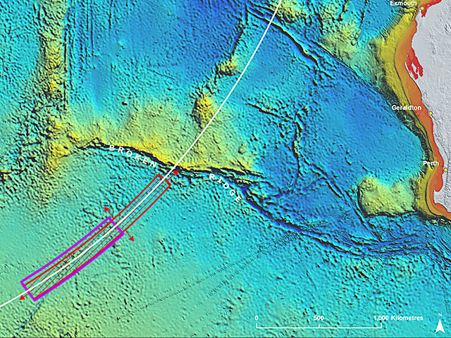 air-journal_MH370 Malaysia Airlines recherches map2016@ATSB