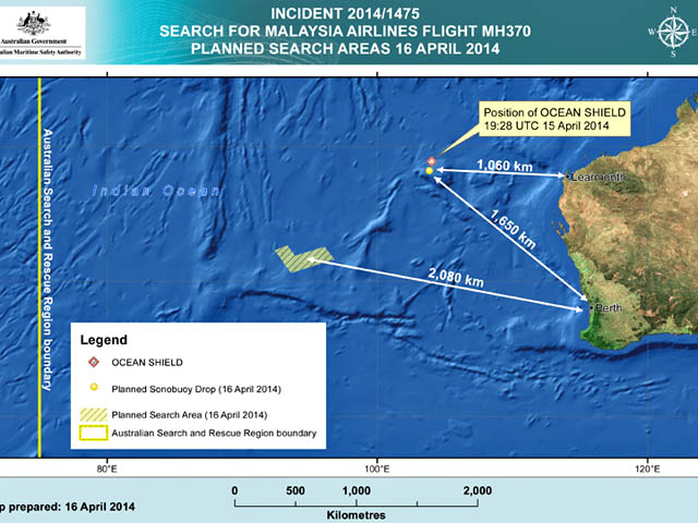 air-journal_Malaysia Airlines MH370 map 16 avril