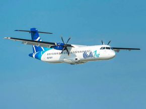 La nouvelle compagnie aérienne intérieure des Maldives Manta Air a effectué dimanche son premier vol commercial, avec ses deux 