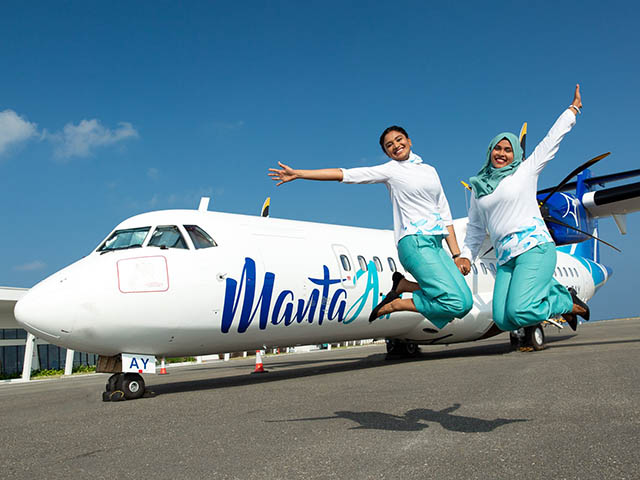 Maldives : la nouvelle Manta Air décolle en 72-600 234 Air Journal