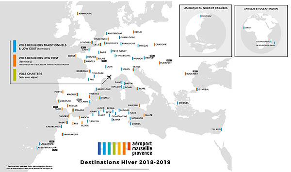 Aéroport de Marseille : 9 nouveautés cet hiver 1 Air Journal