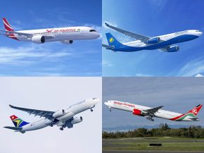Les compagnies aériennes Air Mauritius, Kenya Airways, RwandAir et South African Airways pourraient lancer une nouvelle alliance 