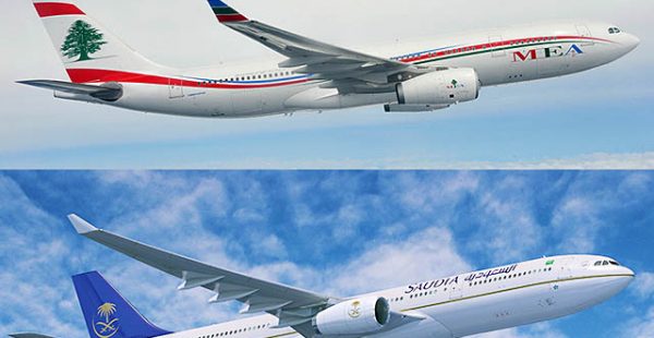 Les compagnies aériennes Middle East Airlines (MEA) et Saudia ont étendu leur accord de partage de codes aux 57 vols par semaine