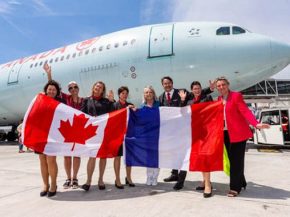 
La compagnie aérienne Air Canada inaugure aujourd’hui une nouvelle liaison entre Montréal et Toulouse, la   route Airbu