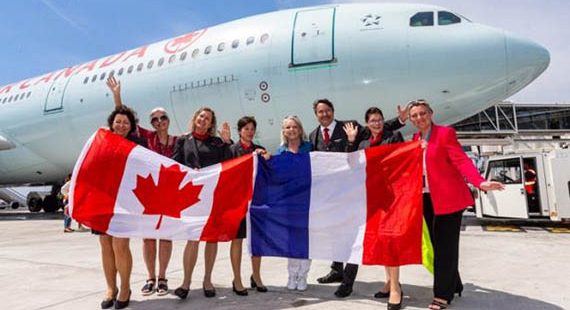 
La compagnie aérienne Air Canada inaugure aujourd’hui une nouvelle liaison entre Montréal et Toulouse, la   route Airbu