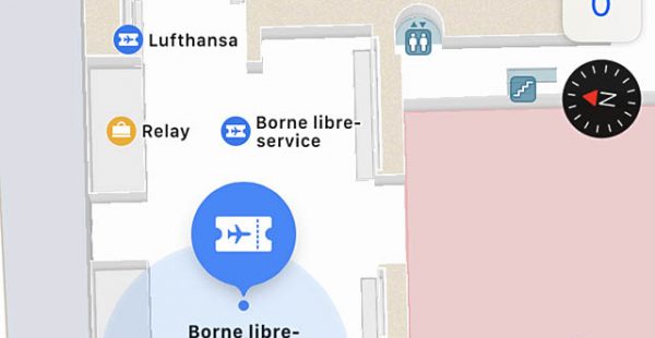 L’aéroport de Nice-Côte d’Azur est le premier en France à proposer la géo-localisation en temps réel   Indoor Positionin