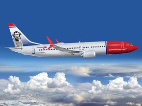 La compagnie aérienne low cost Norwegian Air Shuttle a pris possession du premier des Boeing 737 MAX 8 équipés de nouveaux siè